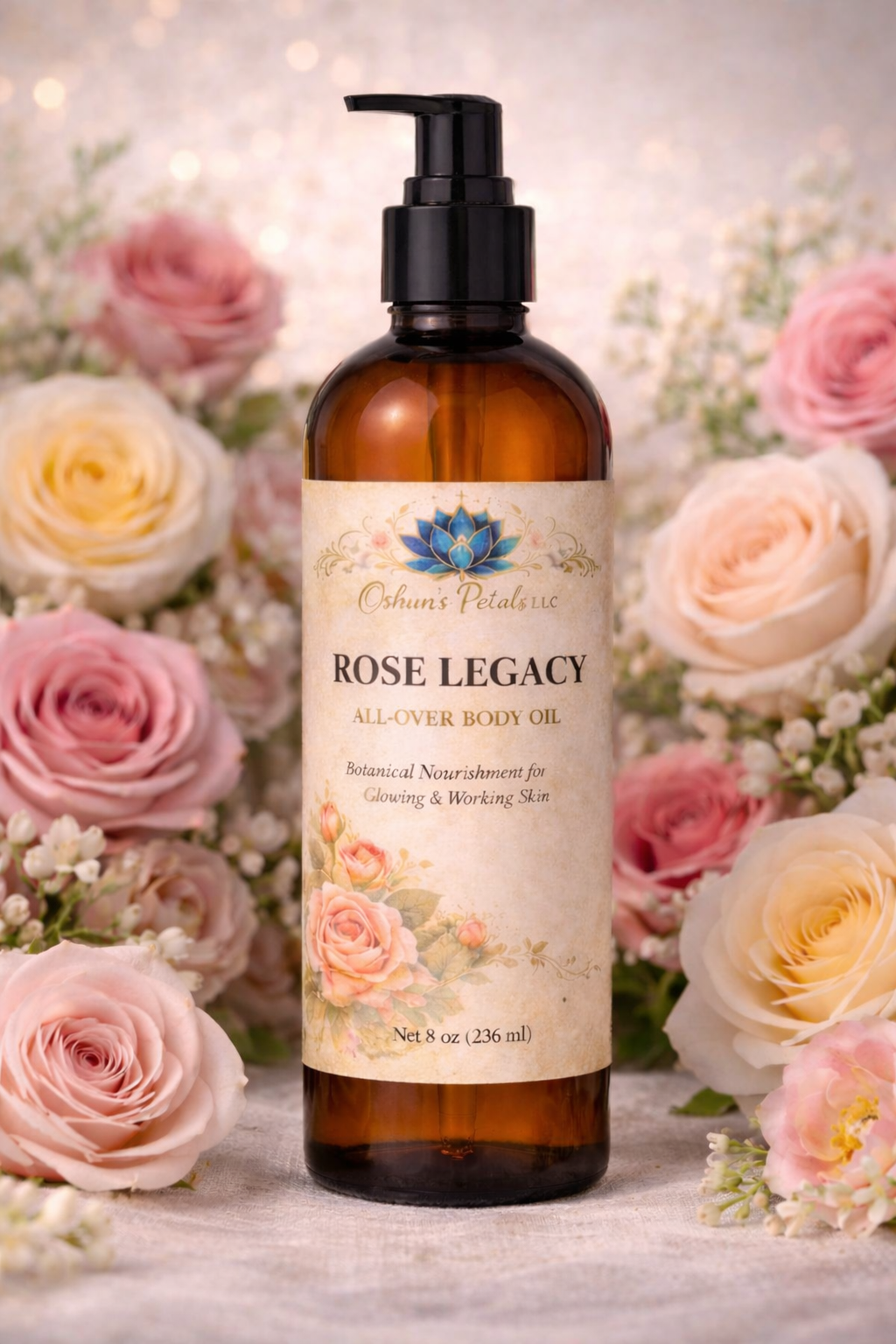 Rose Legacy All-Over Body Oil 8 Fl.Oz.
