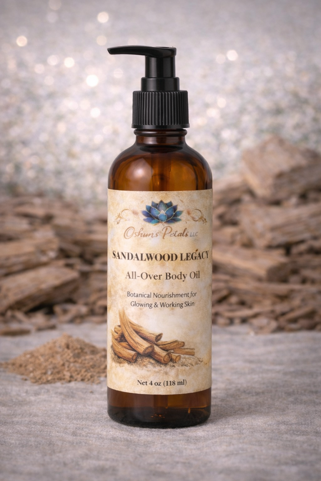 Sandalwood Legacy All-Over Body Oil 8 Fl.Oz.