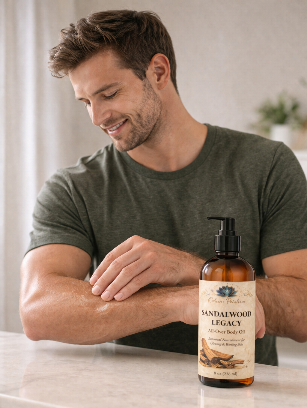 Sandalwood Legacy All-Over Body Oil 8 Fl.Oz.